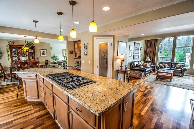 Generic service illustration: modern kitchen installation